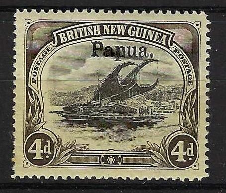 Image of Papua SG 17 UMM British Commonwealth Stamp